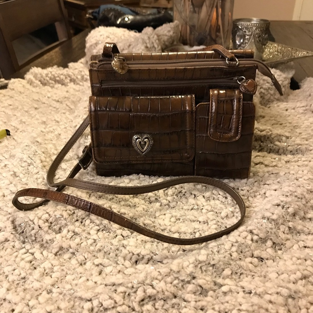 Cute!!!! “ BRIGHTON “ crossbody leather purse!!!